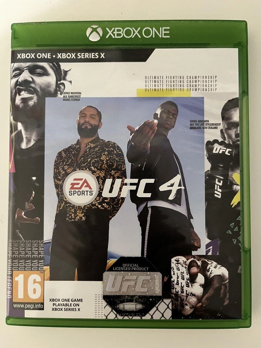UFC 4 box art