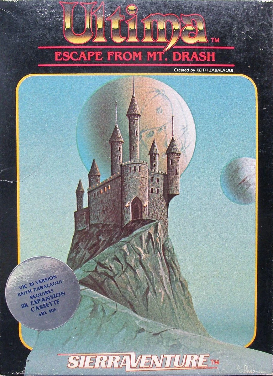 Ultima: Escape from Mt. Drash box art