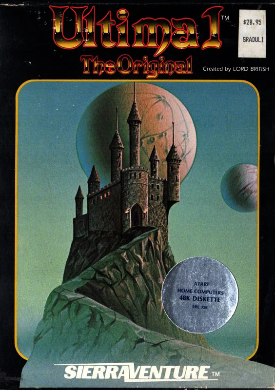 Ultima I: The Original box art