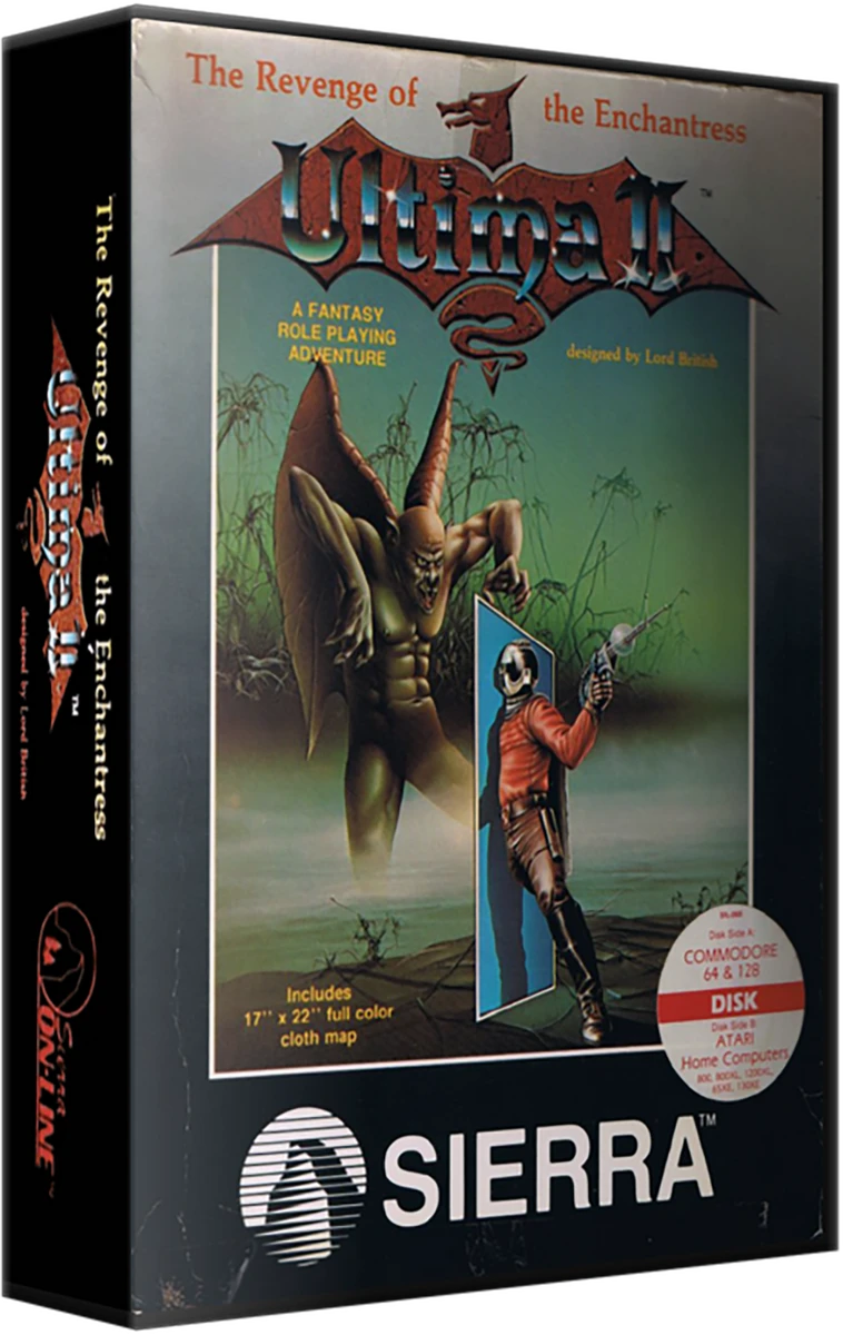 Ultima II: Revenge of the Enchantress box art