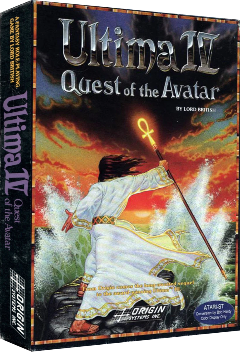 Ultima IV: Quest Of The Avatar box art