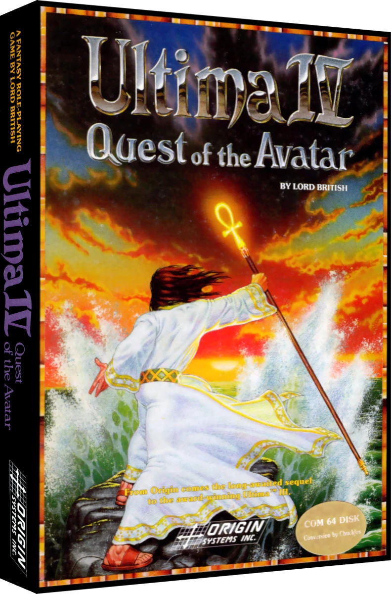 Ultima IV Quest of the Avatar box art