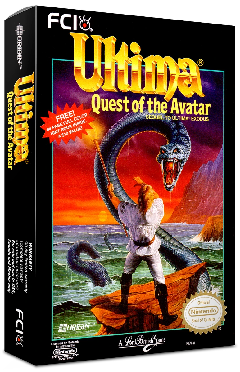 Ultima Quest of the Avatar box art