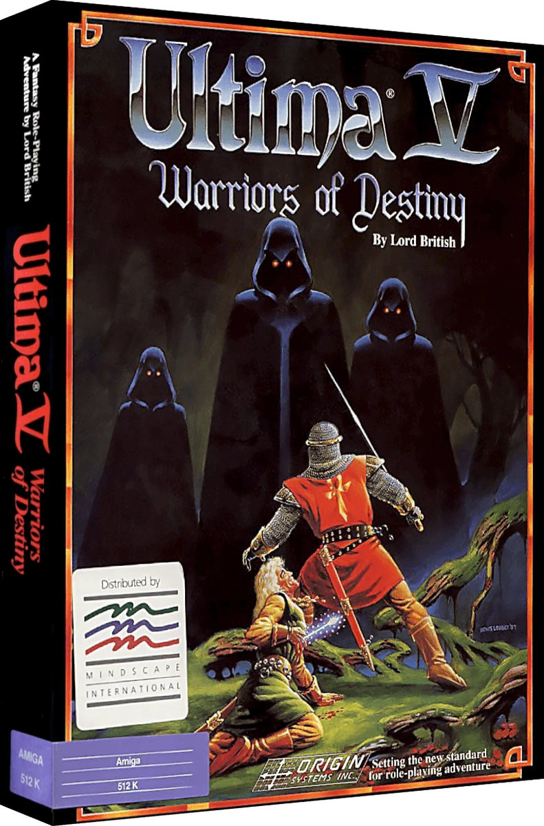 Ultima V: Warriors Of Destiny box art