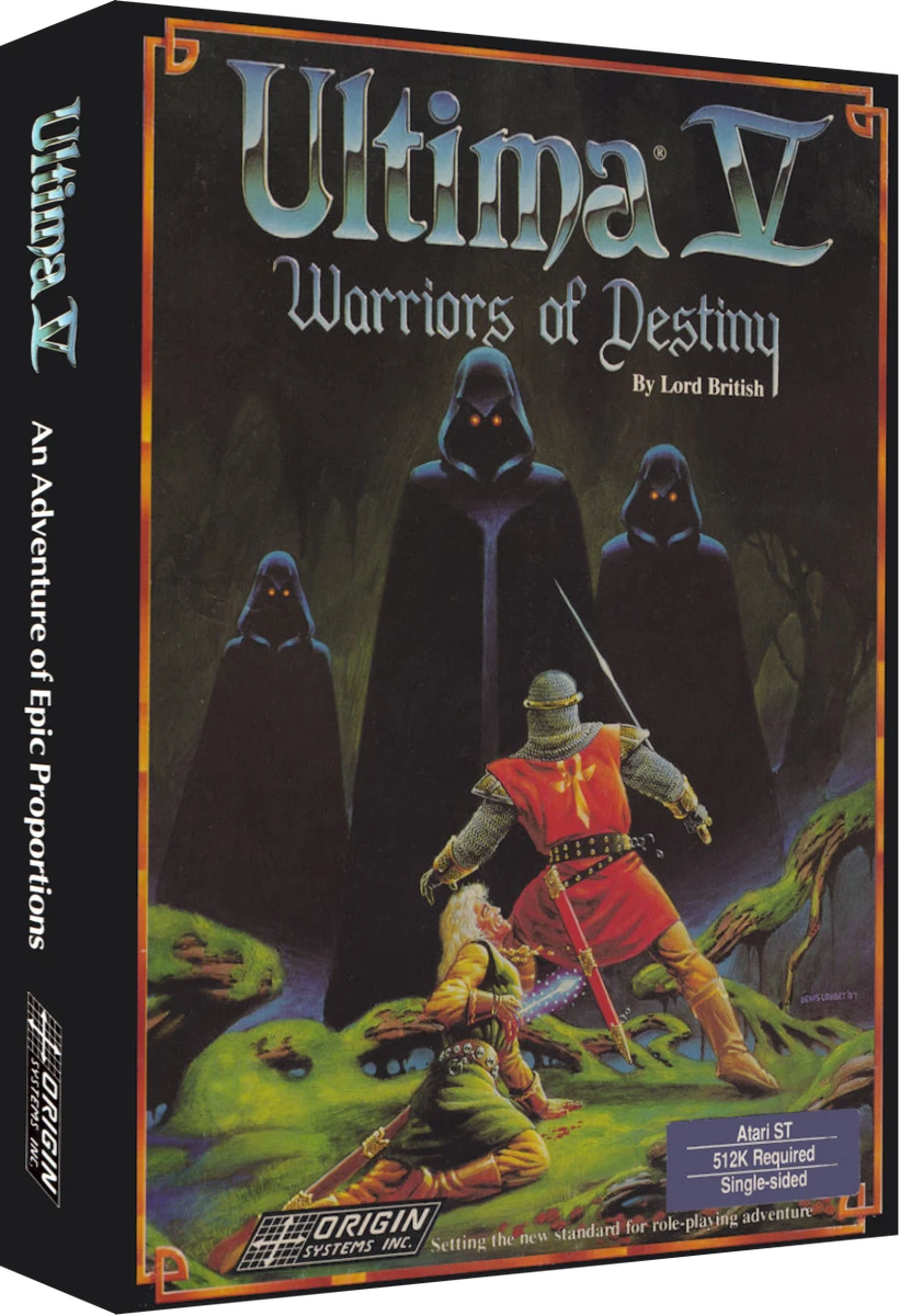 Ultima V: Warriors Of Destiny box art