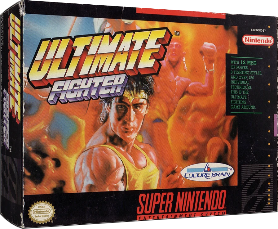 Ultimate Fighter box art