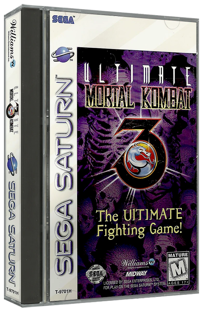 Ultimate Mortal Kombat 3 box art
