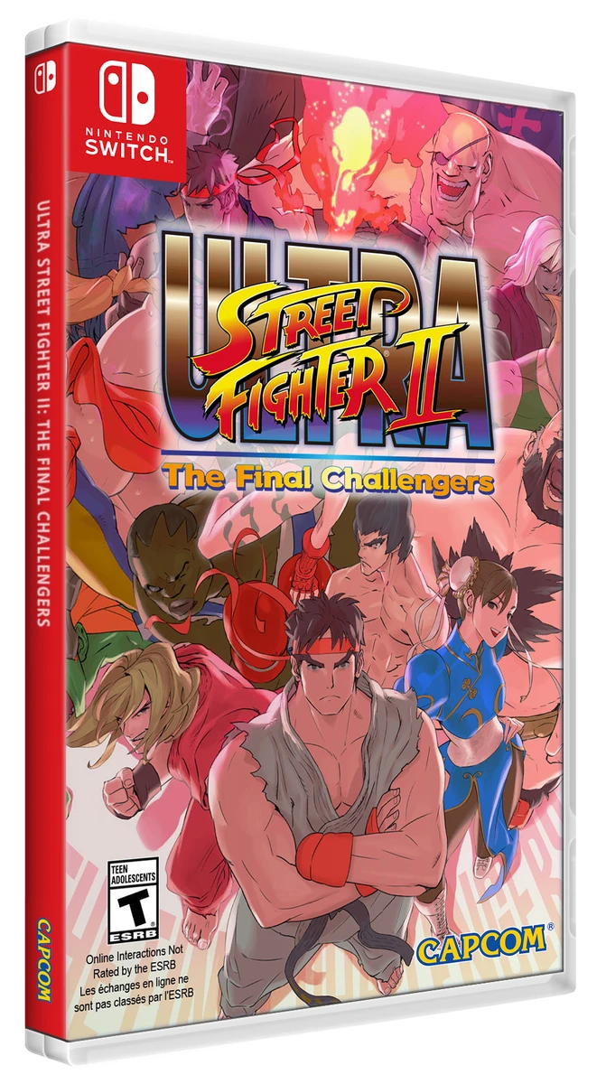 Ultra Street Fighter II: The Final Challengers box art