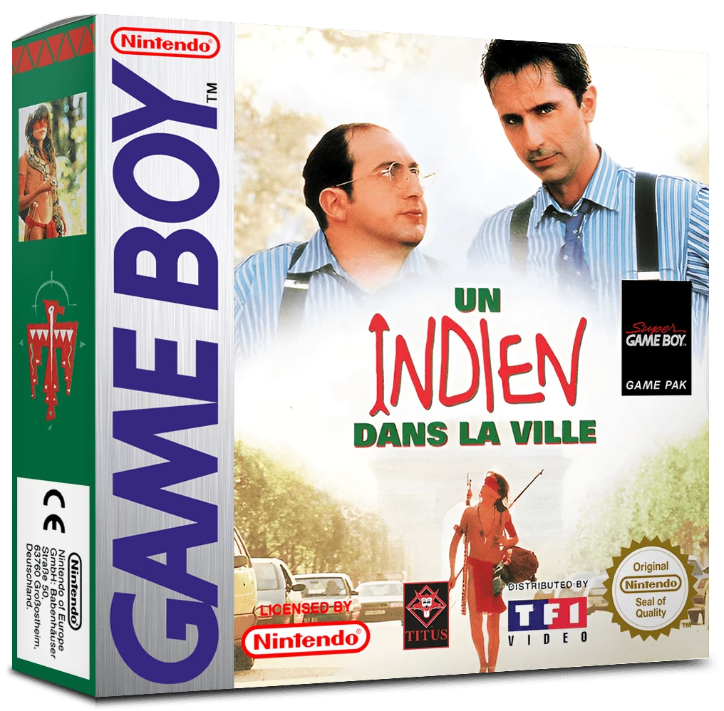 Un Indien Dans La Ville box art