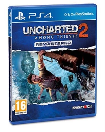 Uncharted 2 Among Thieves Remastered box art