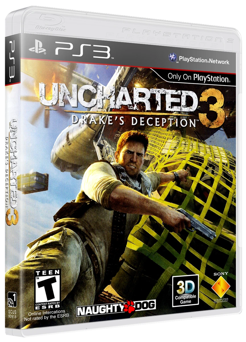 Uncharted 3: Drake's Deception box art