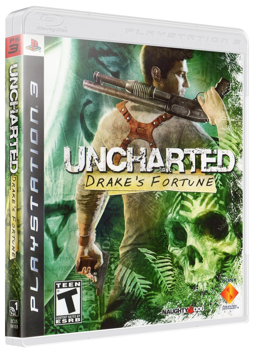 Uncharted: Drake's Fortune box art