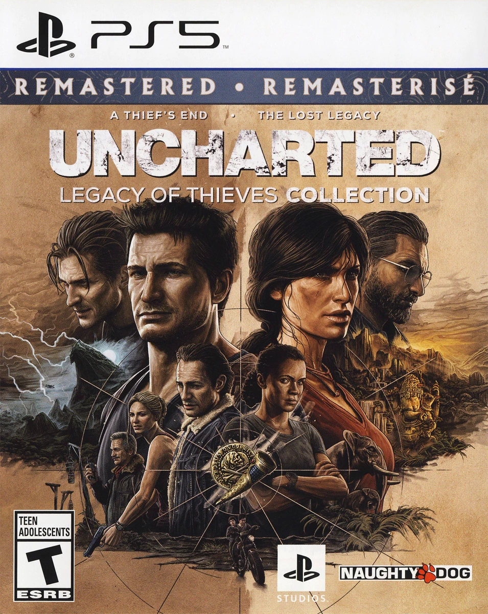 Uncharted: Legacy of Thieves Collection box art