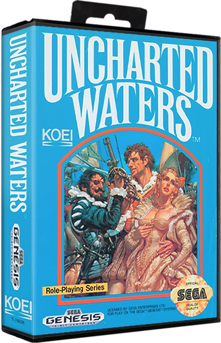 Uncharted Waters box art