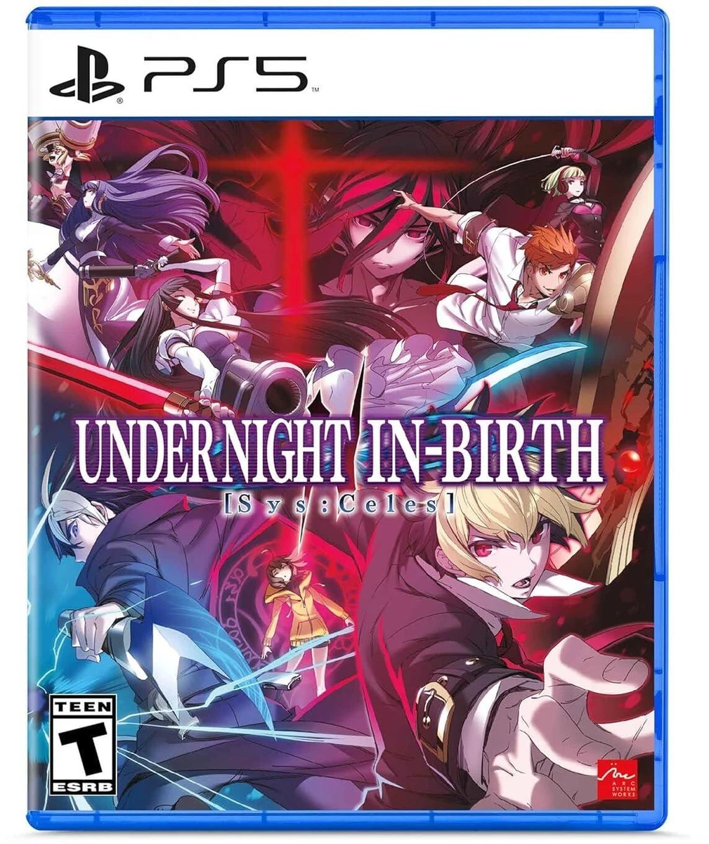 Under Night In-Birth II: Sys:Celes box art