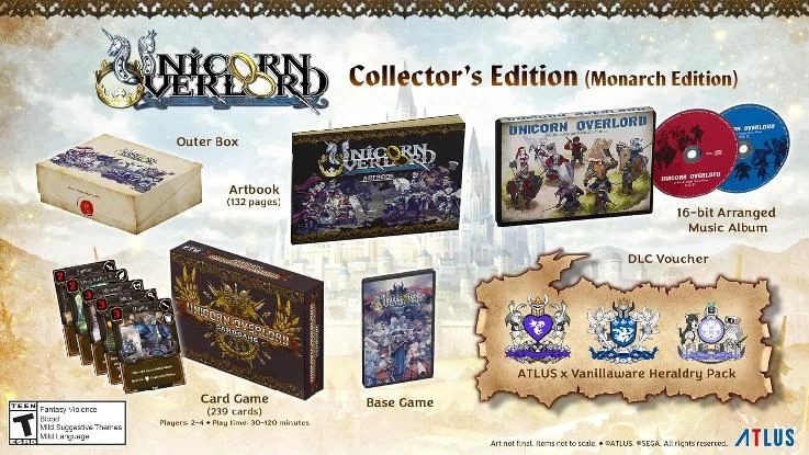 Unicorn Overlord [Collector's Edition Monarch Edition] box art