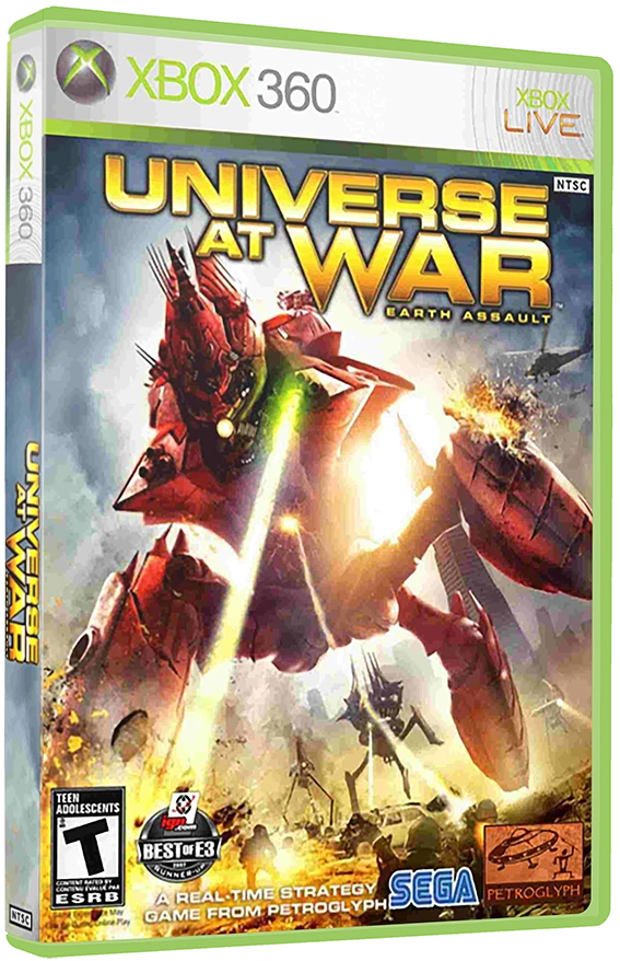 Universe at War: Earth Assault box art