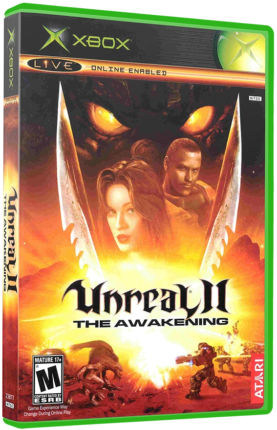 Unreal II The Awakening box art