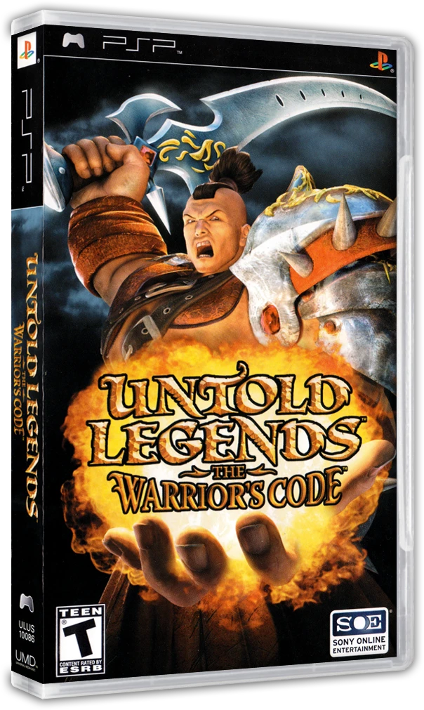 Untold Legends The Warrior's Code box art