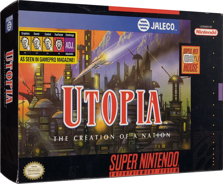 Utopia The Creation of a Nation box art