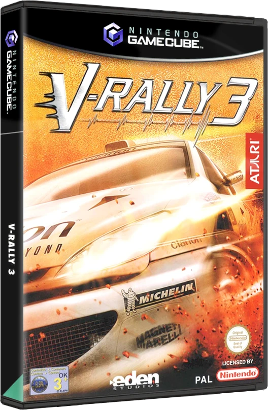 V-Rally 3 box art