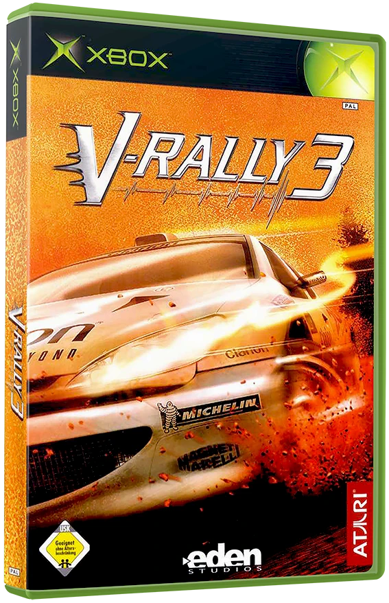 V-Rally 3 box art