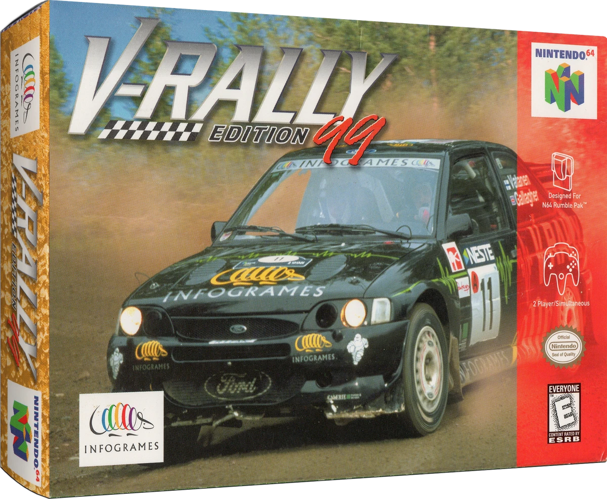V-Rally Edition 99 box art