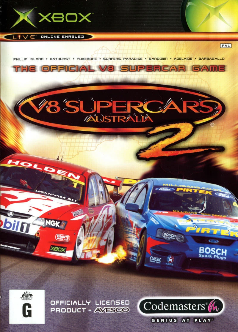 V8 Supercars Australia 2 [Classics] box art