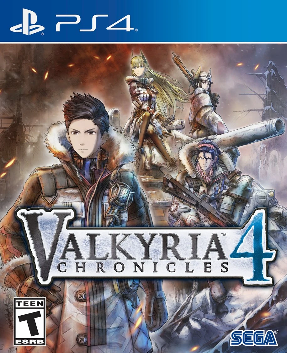 Valkyria Chronicles 4 box art