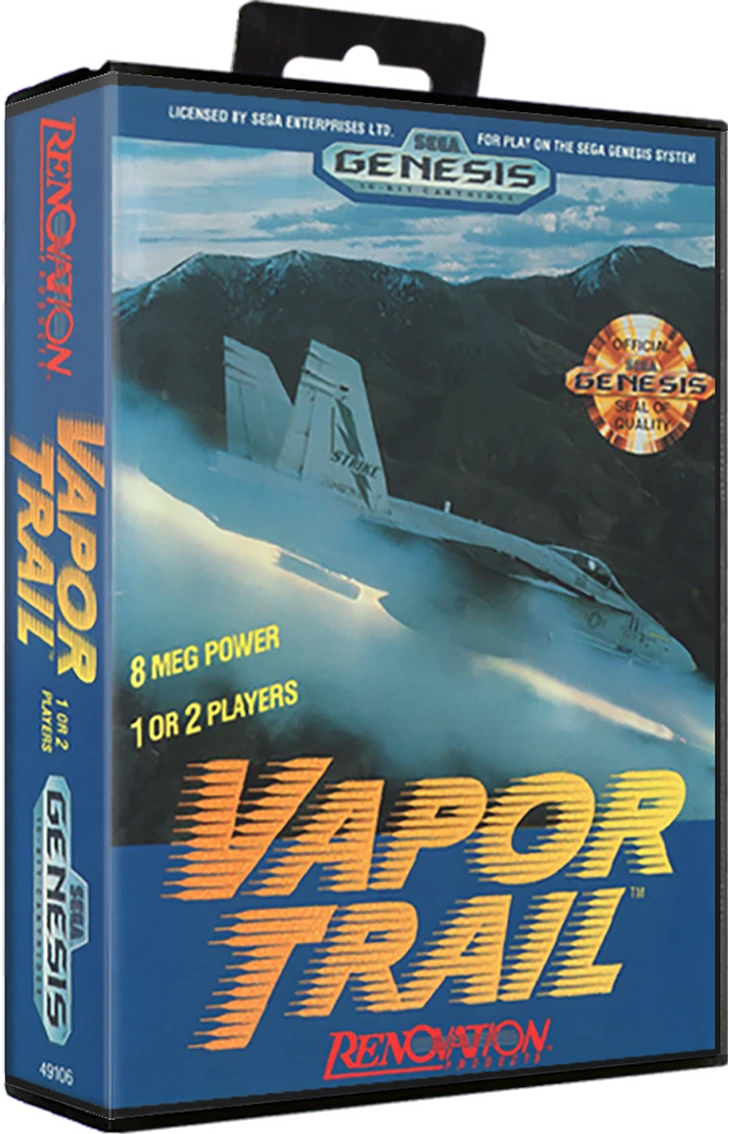 Vapor Trail: Hyper Offence Formation box art