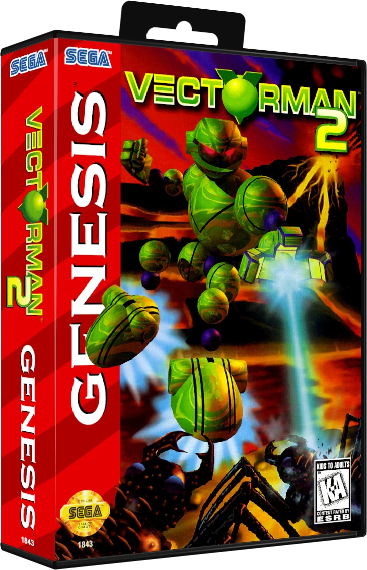 Vectorman 2 box art