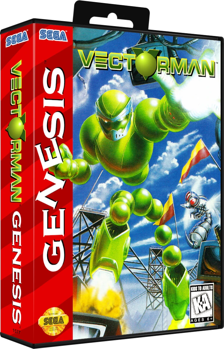Vectorman [Mega Hit Series] box art
