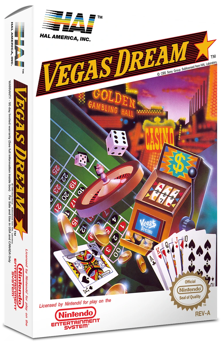 Vegas Dream box art