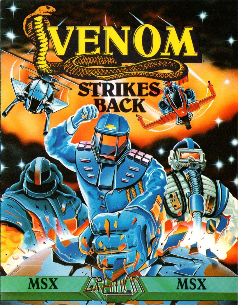 Venom Strikes Back box art