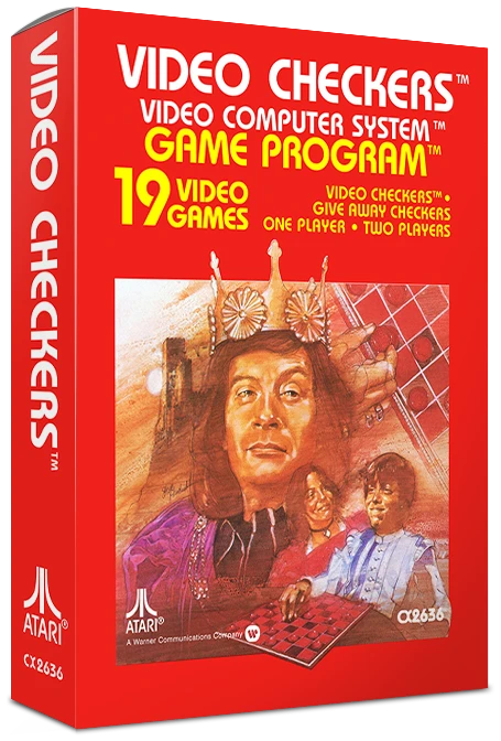 Video Checkers box art