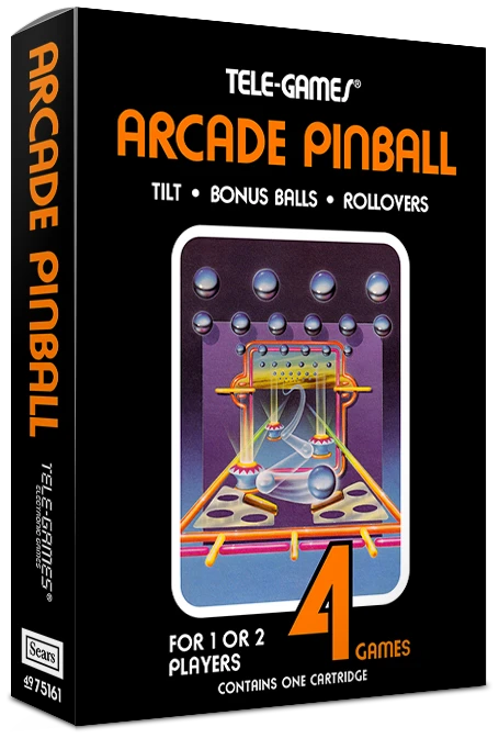Video Pinball box art