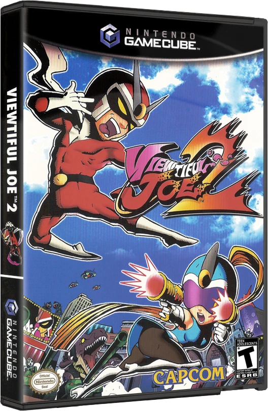 Viewtiful Joe 2 box art