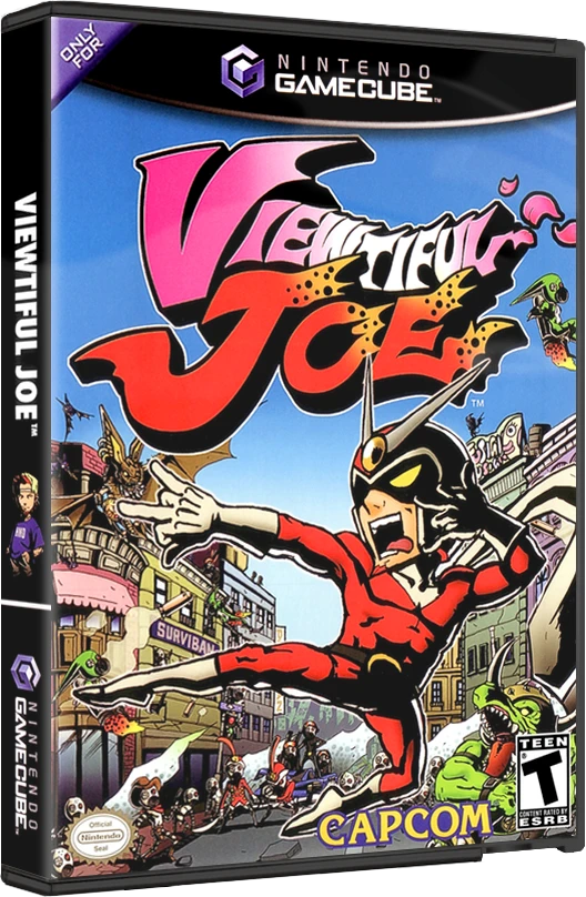 Viewtiful Joe box art