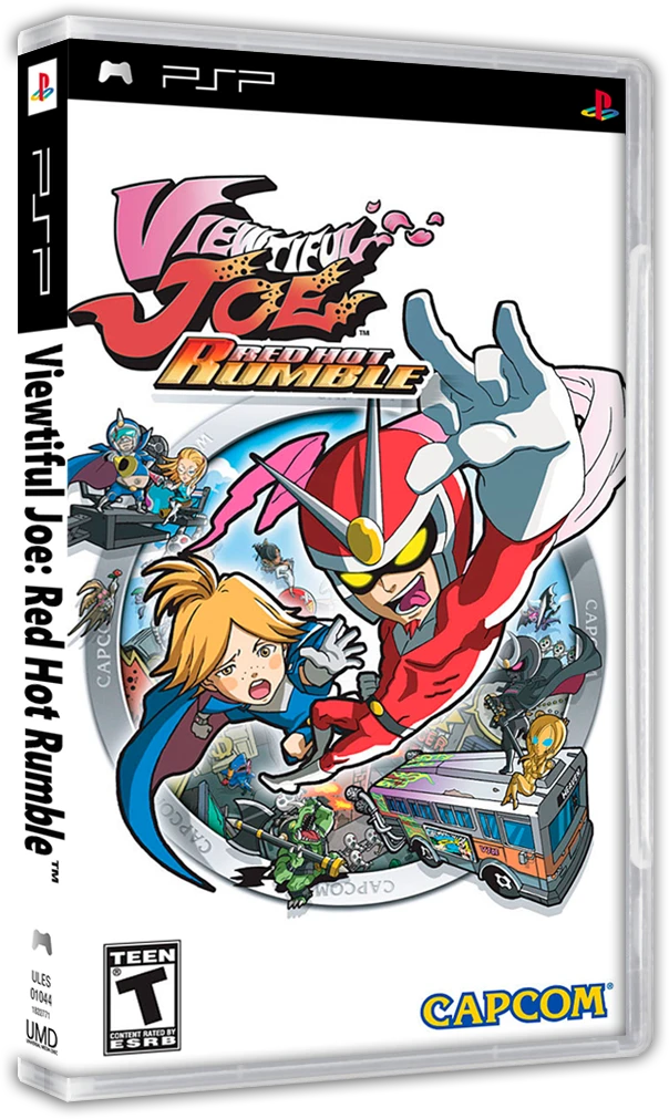 Viewtiful Joe Red Hot Rumble box art