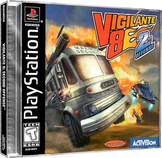 Vigilante 8 2nd Offense box art