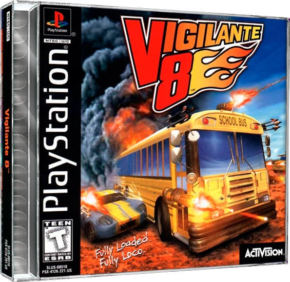Vigilante 8 box art