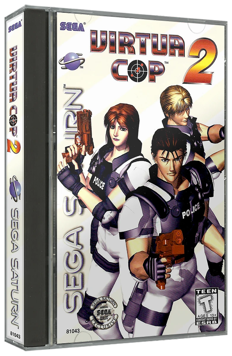 Virtua Cop 2 box art