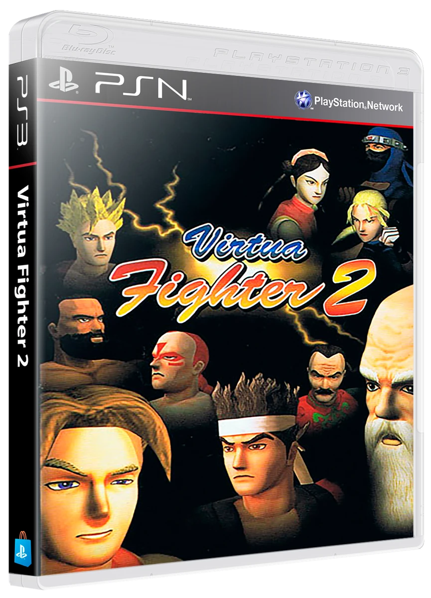 Virtua Fighter 2 box art