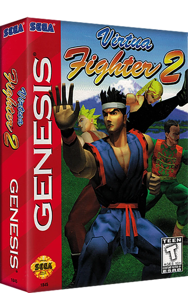 Virtua Fighter 2 box art