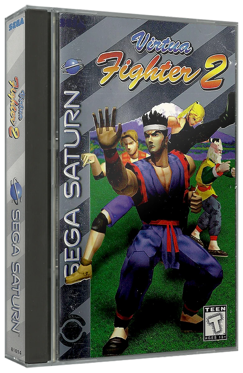 Virtua Fighter 2 box art