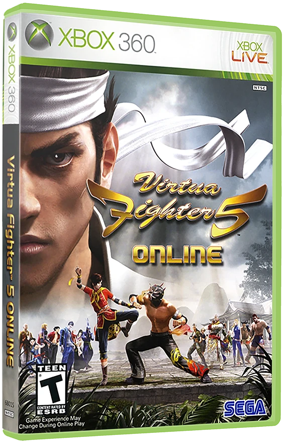 Virtua Fighter 5 Online box art