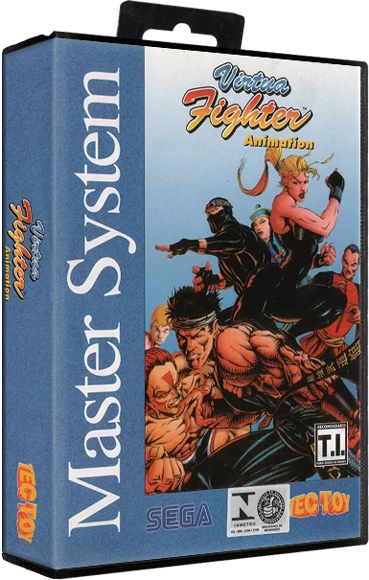 Virtua Fighter Animation box art