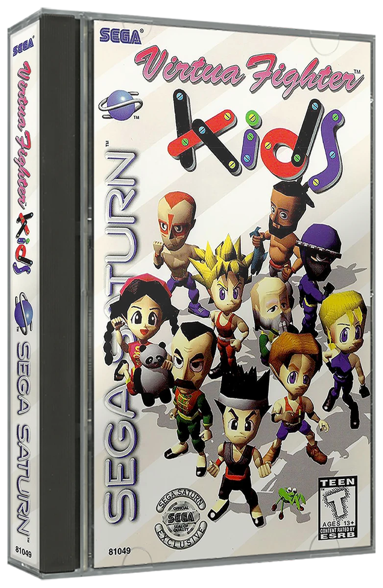 Virtua Fighter Kids box art
