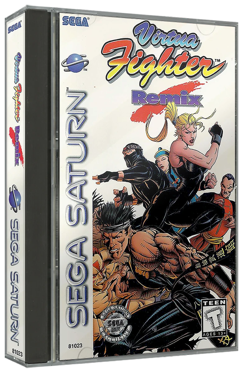 Virtua Fighter Remix box art