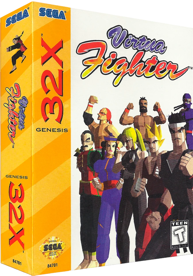 Virtua Fighter box art